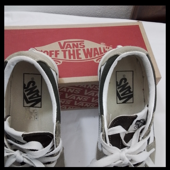 Vans Brown and Tan Sk8 Low. Size 5.5 Women And 4.0 Mens - Picture 4 of 12